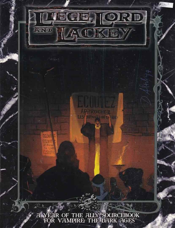 Vampire The Dark Ages - Liege Lord and Lackey (B Grade) (Genbrug)